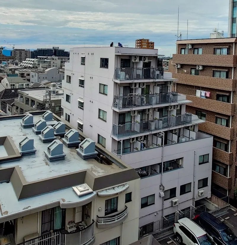 屋上の防水工事