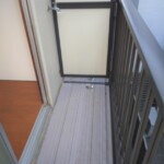 ベランダ アゼリアハイツ201号室