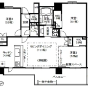 間取図 ザ・パークハウス板橋大山楠ノ杜